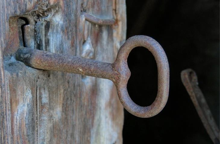 door lock panel