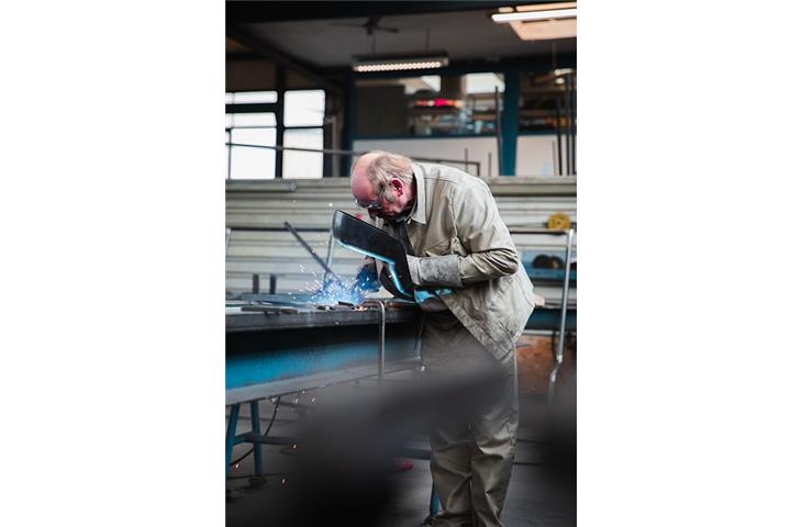 steel weld on hinges