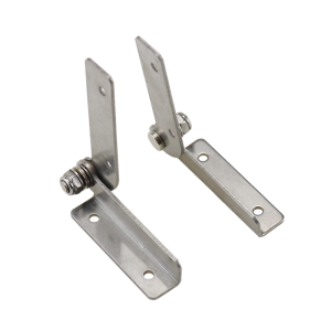 Arbitrary stop hinge for equipment and instruments